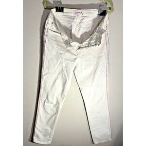 Sundry Vanilla Side Stitched White Denim Jeans Size 30
